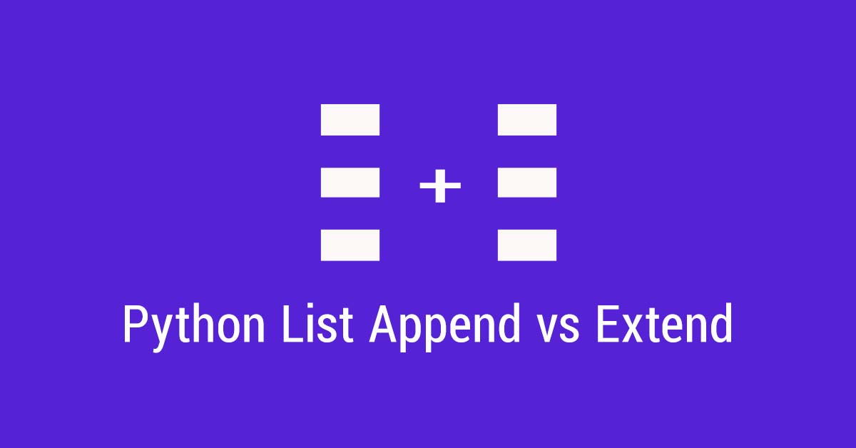 list extend python