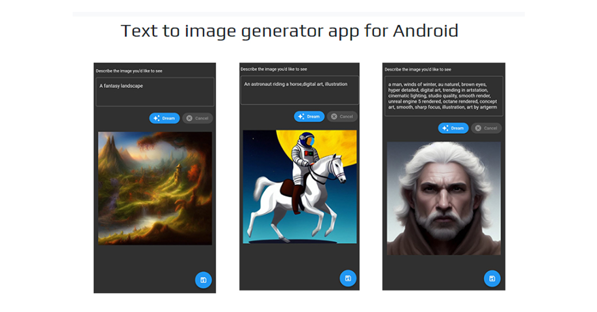 SDImageGenerator app android