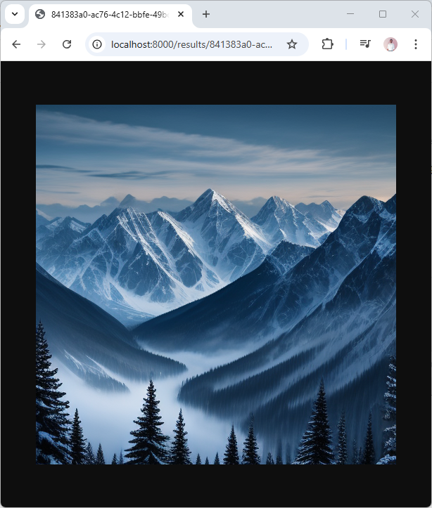 LM Studio FastSD generated image